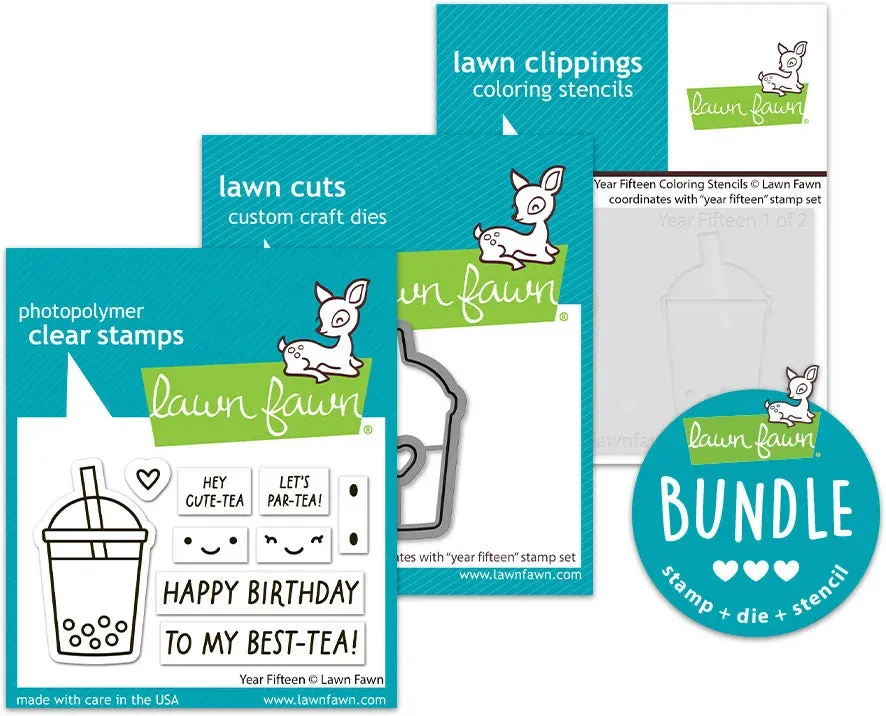 Lawn Fawn Year Fifteen Bundle Stempel+Stanzen+Stencil