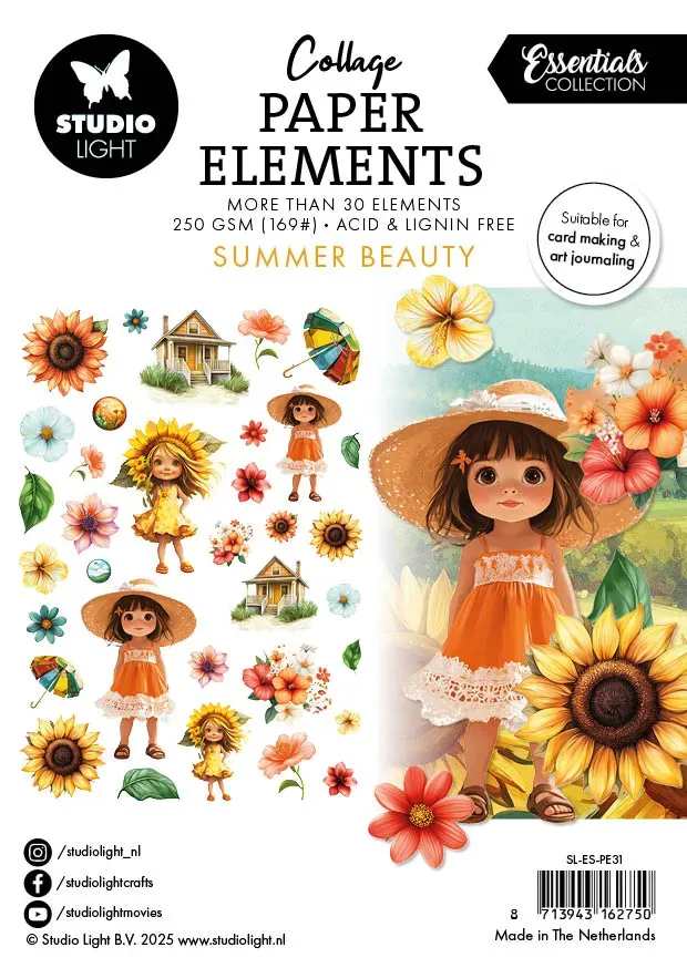 StudioLight Essentials Papier-Elemente Summer Beauty Sommer