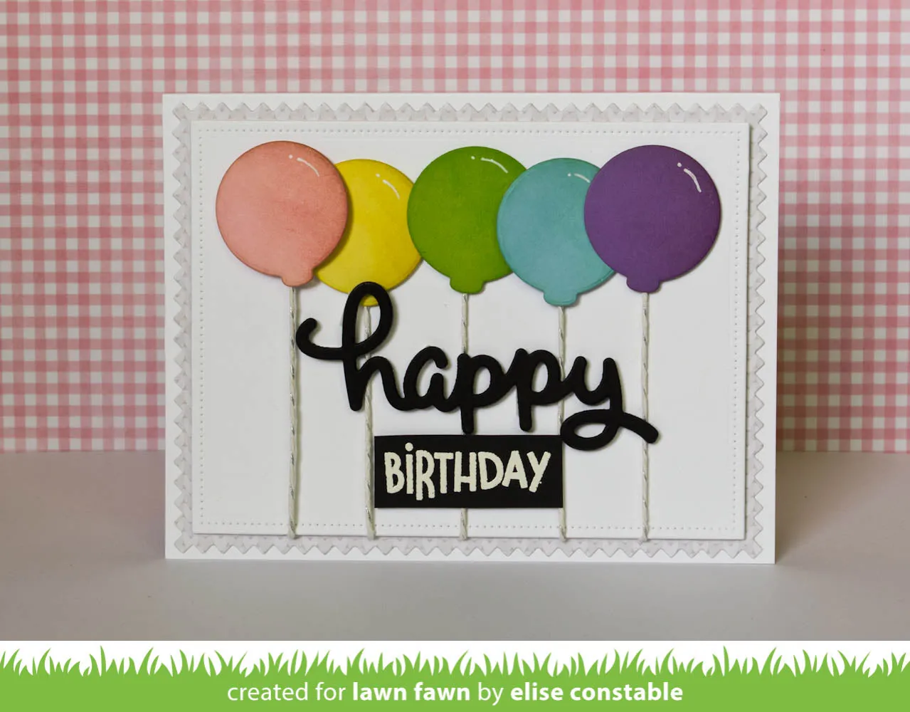 Lawn Fawn Celebration Countdown Stempelset Zahlen 0-25