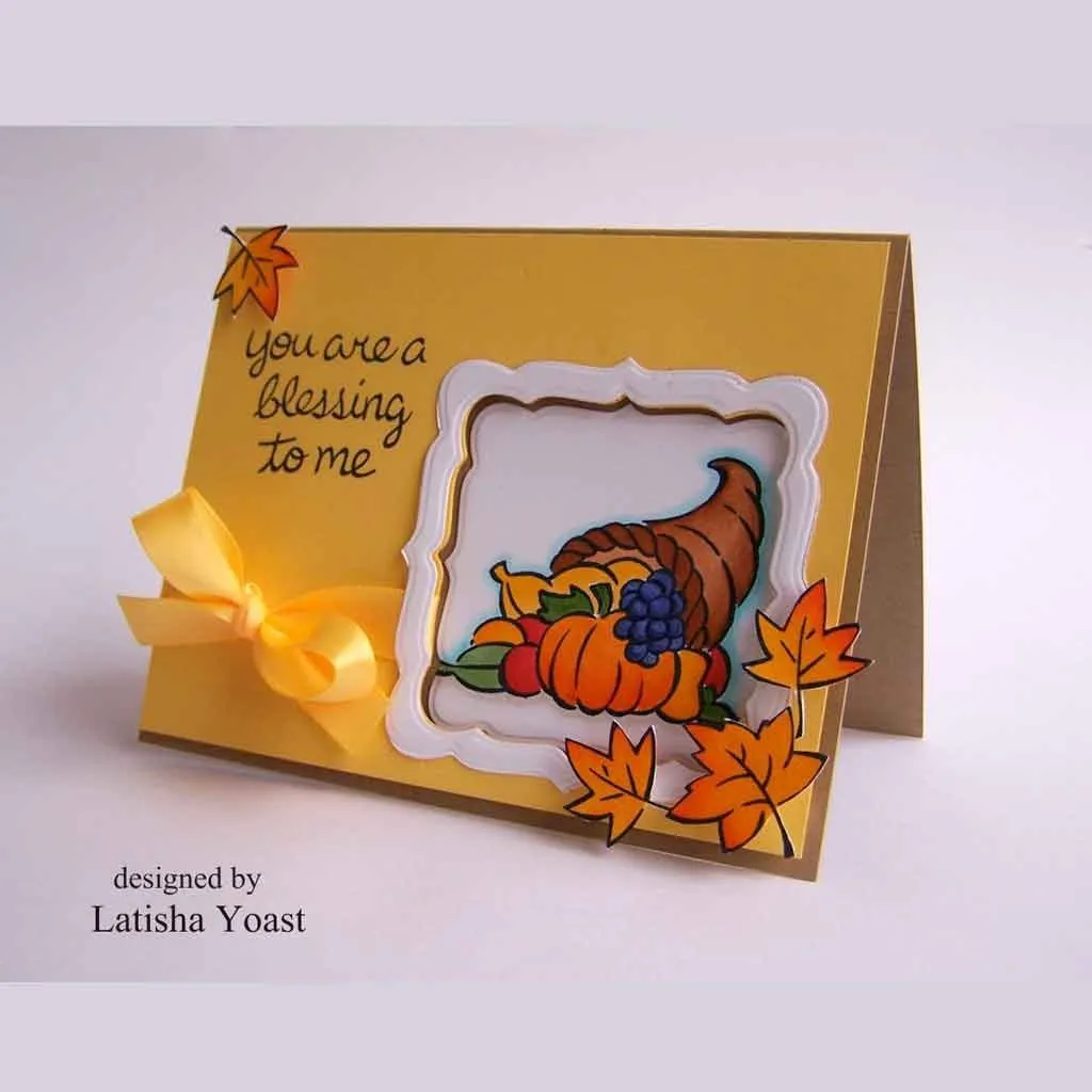 Lawn Fawn Harvest Season LF325 Stempel Herbst