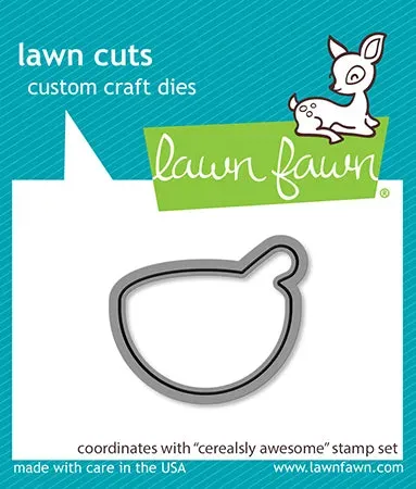 Lawn Fawn Lawn Cuts Cerealsly Awesome Stanzschablonen Valentin