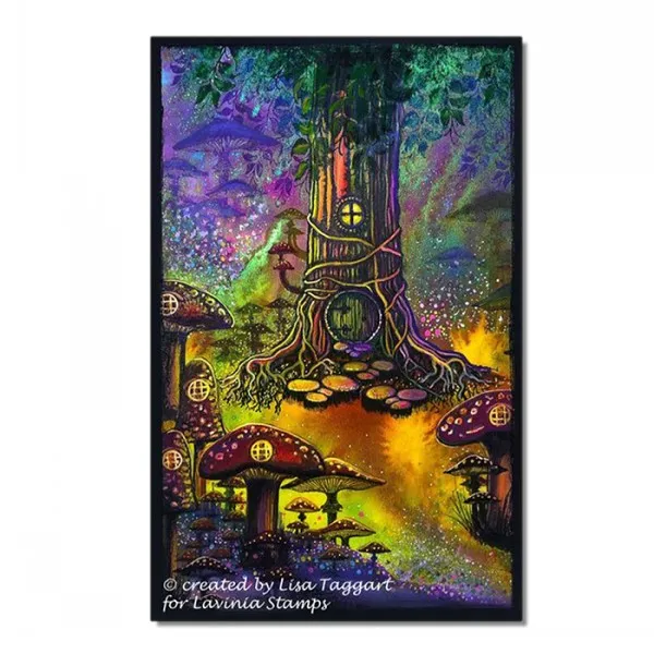 Lavinia-Stamps Mini Forest Mushroom Stempel Pilz mini