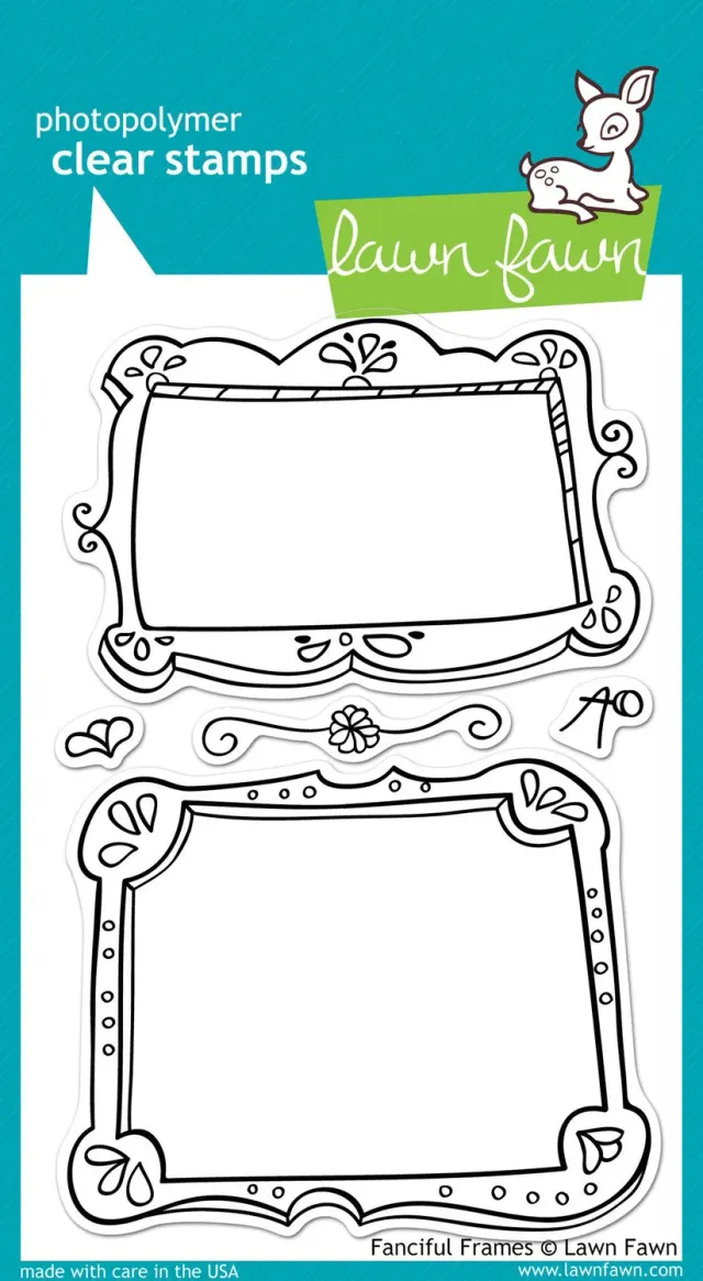 Lawn Fawn Fanciful Frames LF345 Stempelset Rahmen