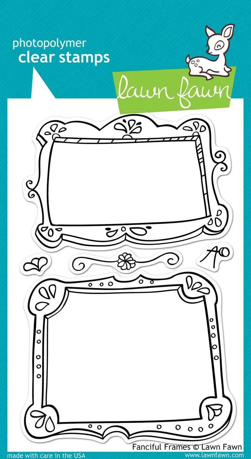 Lawn Fawn Fanciful Frames LF345 Stempelset Rahmen