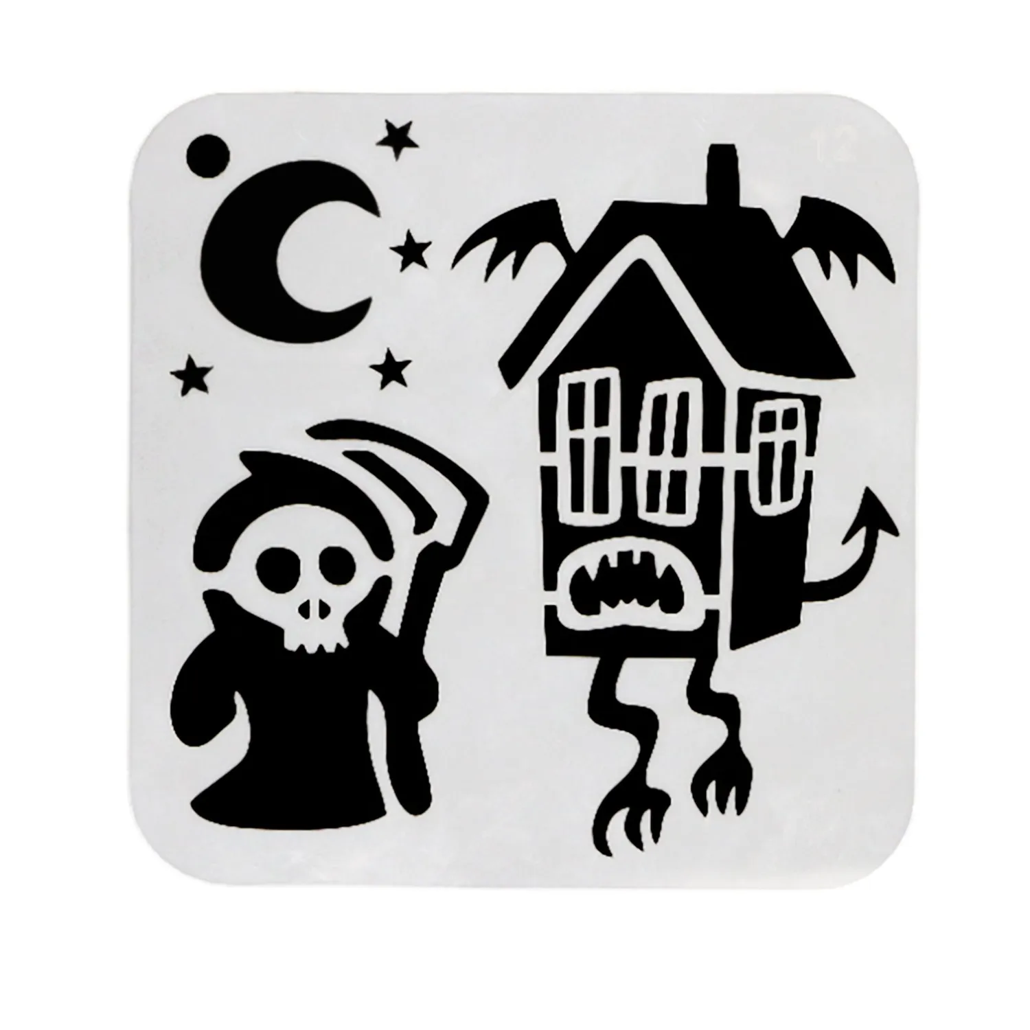 Ieebee Witch Series Zeichenschablone Kürbis Halloween