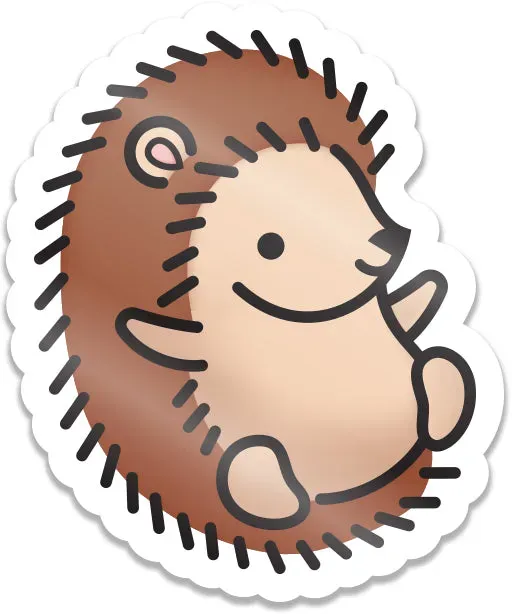 Lawn Fawn Hedgehog LF4222 Vinyl-Sticker Matt