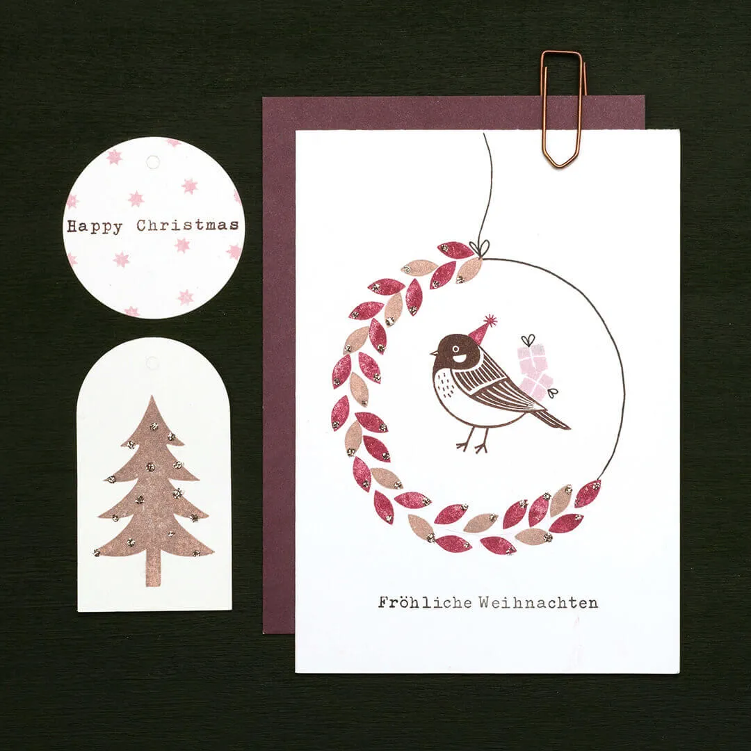 Perlenfischer Tannenbaum XL Stempel 53x33 mm