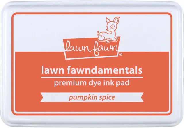 Lawn Fawn Pumpkin Spice Stempelkissen Orange Mittelorange
