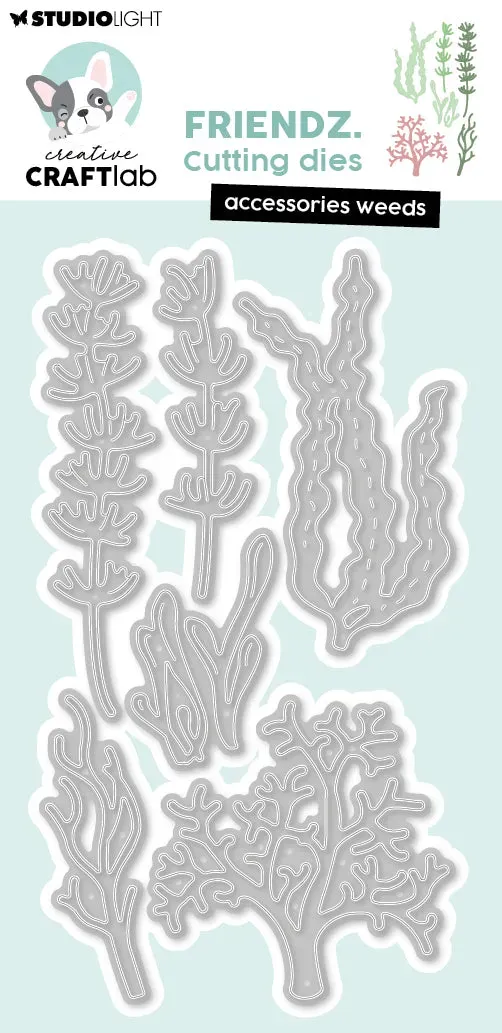 Creative Craftlab Friendz Accessoiries weeds Stanze 118x212 mm