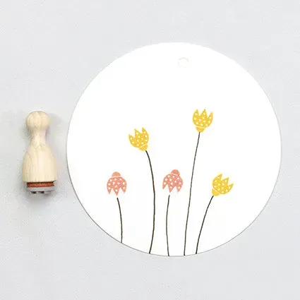 Perlenfischer Glockenblüte Stempel 9 x 7 mm Mini