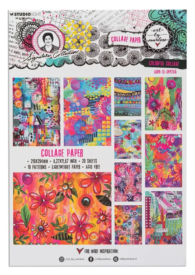 StudioLight Signature Collection Collagepapier Colorful Collage