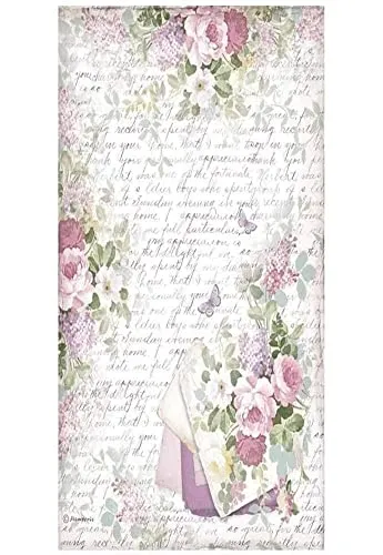 Stamperia Provence DFSA4675 Reispapier A4 Blumenstrauß