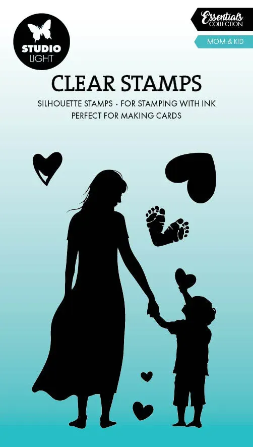 StudioLight Essentials Mom & Kid Clear Stamps Motivset