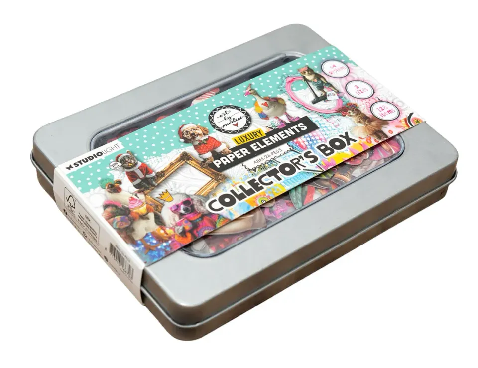 StudioLight Art by Marlene Collectors Box Papierelemente 128-tlg