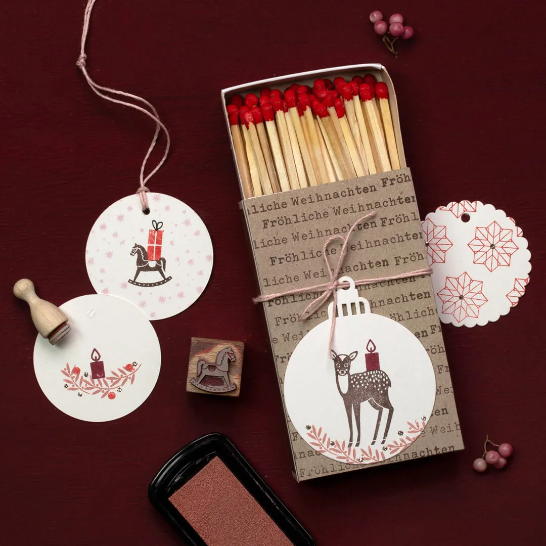 Perlenfischer Christmas Bauble Small Papertags 20 Stück