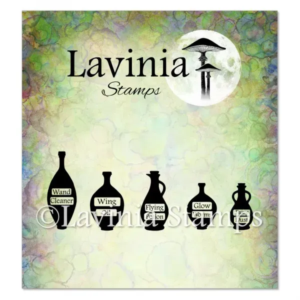 Lavinia-Stamps Potions Photopolymer-Stempel Flaschen
