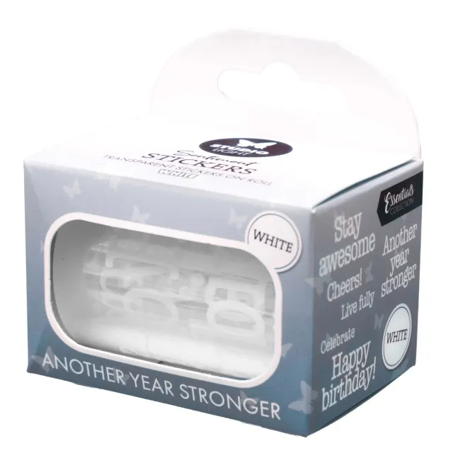 Studio Light Essentials Another Year Stronger Sticker weiß