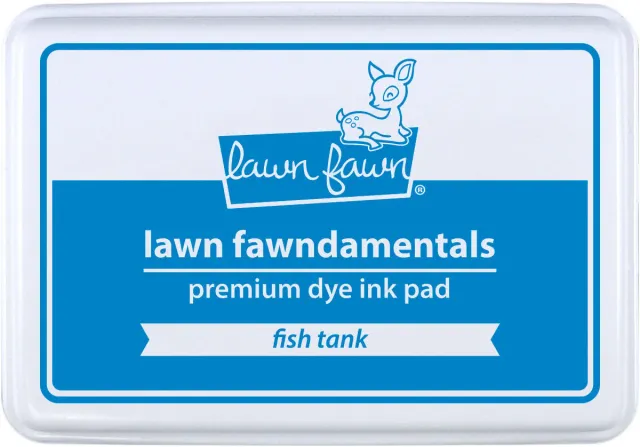 Lawn Fawn Fish Tank LF928 Stempelkissen Blau