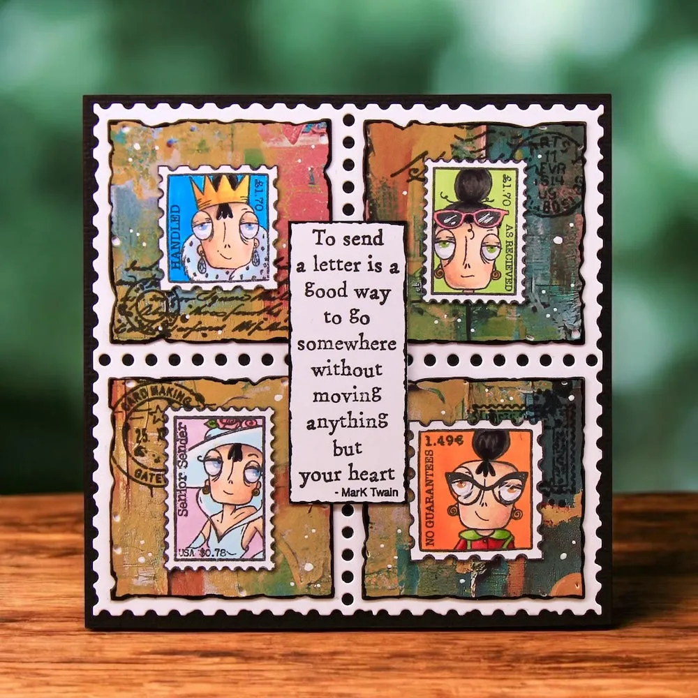 AALL and Create TP-1378 Miss Dee First Class Stempel A7