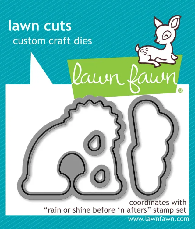 Lawn Fawn Rain or Shine Before n Afters Stanzen Wetter