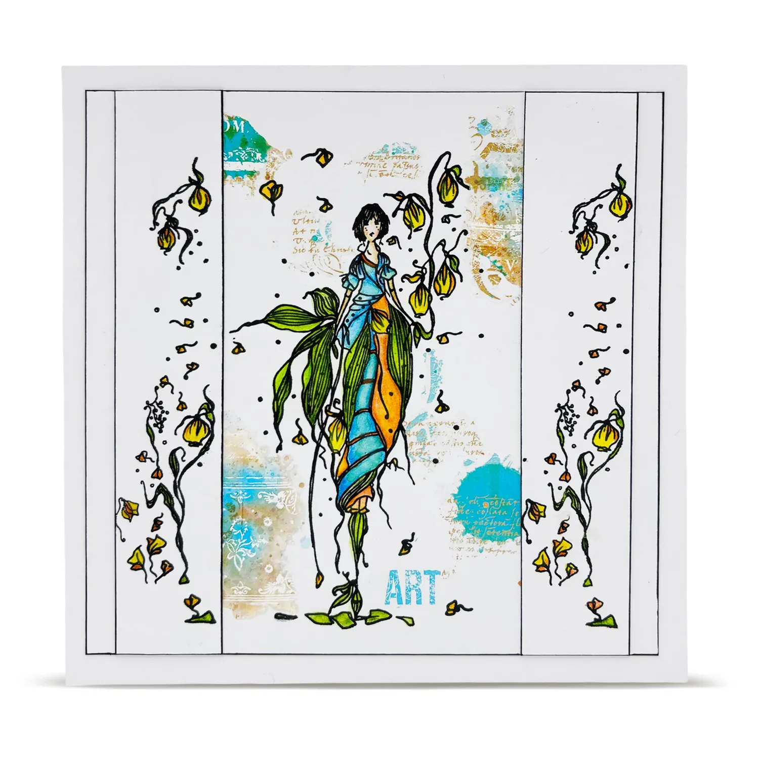 AALL and Create TP-1398 Siren of Spring Stempel A6 2-teilig