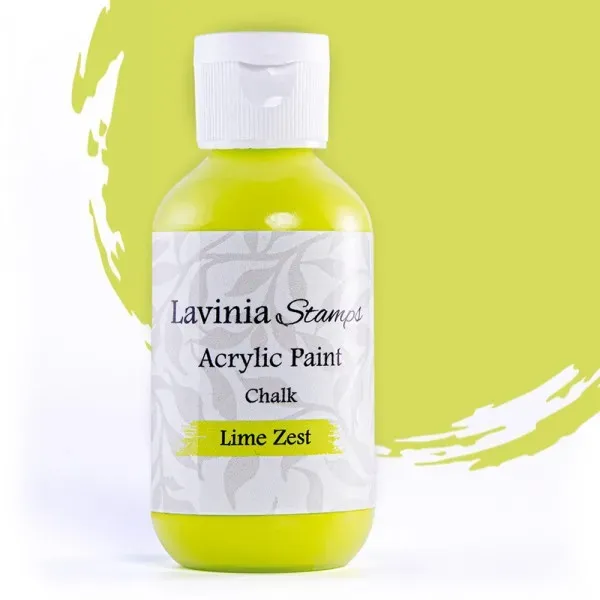 Lavinia-Stamps Chalk Acrylfarbe Lime Zest Kreide