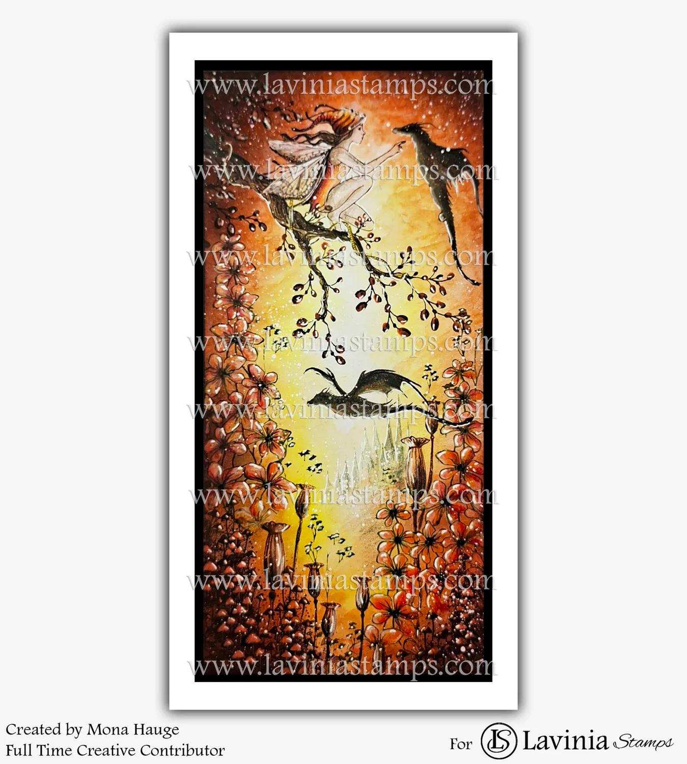 Lavinia-Stamps Starcap Mushrooms Stempel Pilzmotiv