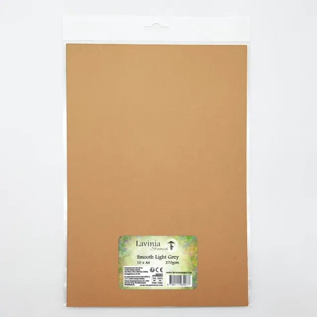 Lavinia Stamps Quality Card Smooth Bastelkarton Braun 10x A4