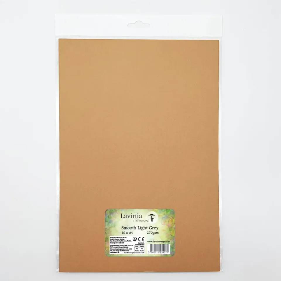 Lavinia Stamps Quality Card Smooth Bastelkarton Braun 10x A4