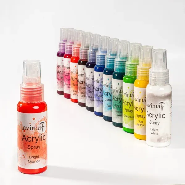Lavinia Stamps Acrylic Spray Bright Orange Acrylspray