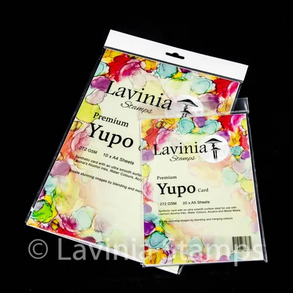 Lavinia-Stamps Yupo Card A4 Synthetikpapier weiß
