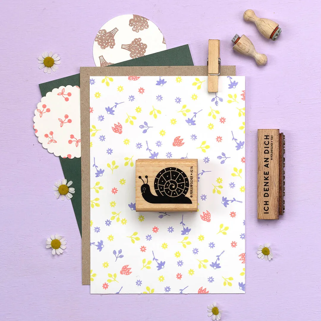Perlenfischer Cherry mini Stempel Kirsche 9x7 mm