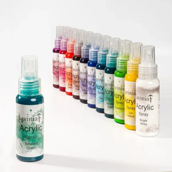 Lavinia-Stamps Emerald Green Acrylspray smaragdgrün