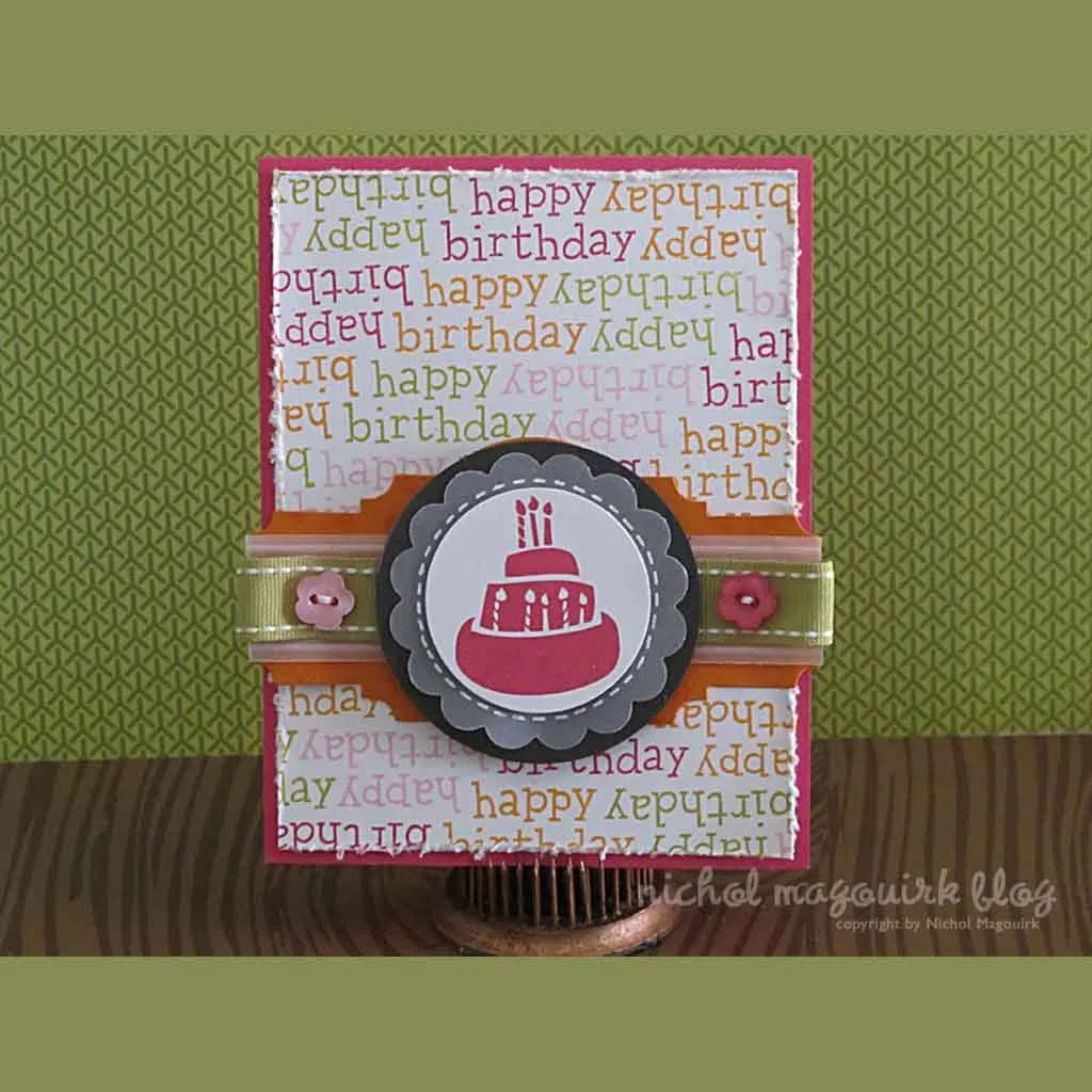 Lawn Fawn Year One LF346 Clear Stamps Geburtstag