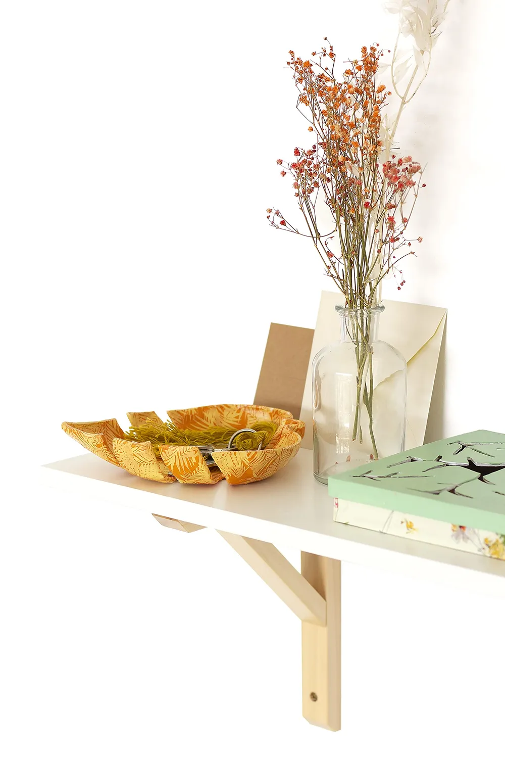 décopatch AC882C Taschenleerer Blatt Pappmaché 18 cm