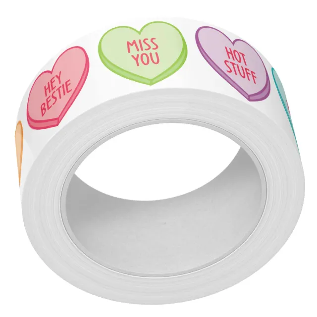 Lawn Fawn Conversation Hearts LF3577 Washi Tape 15mm