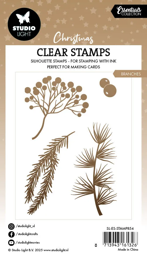 Studio Light Essentials Clear Stempel Forest Animals Waldtiere