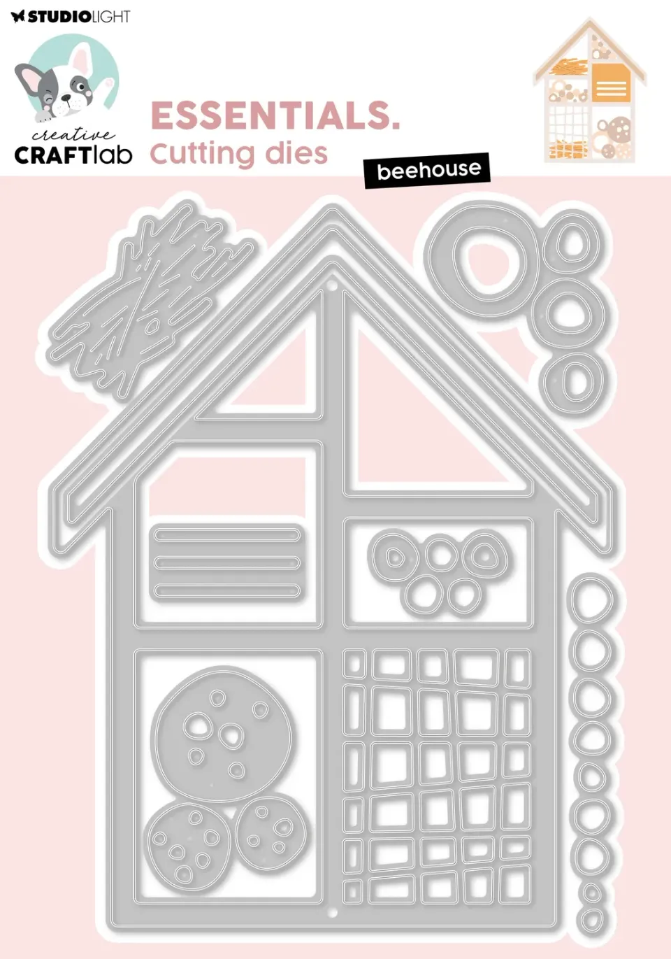 Creative Craftlab Essentials Stanzschablone Beehouse