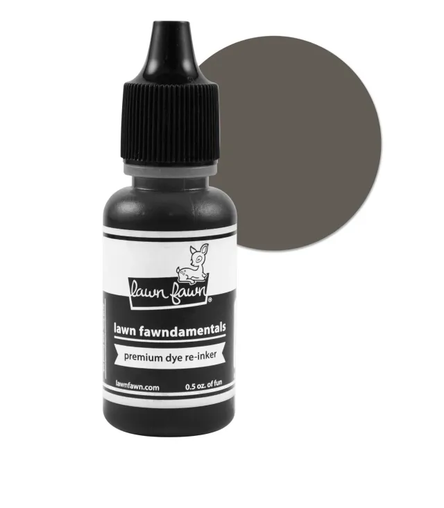 Lawn Fawn Storm Cloud LF1277 Nachfüller Stempelfarbe Grau