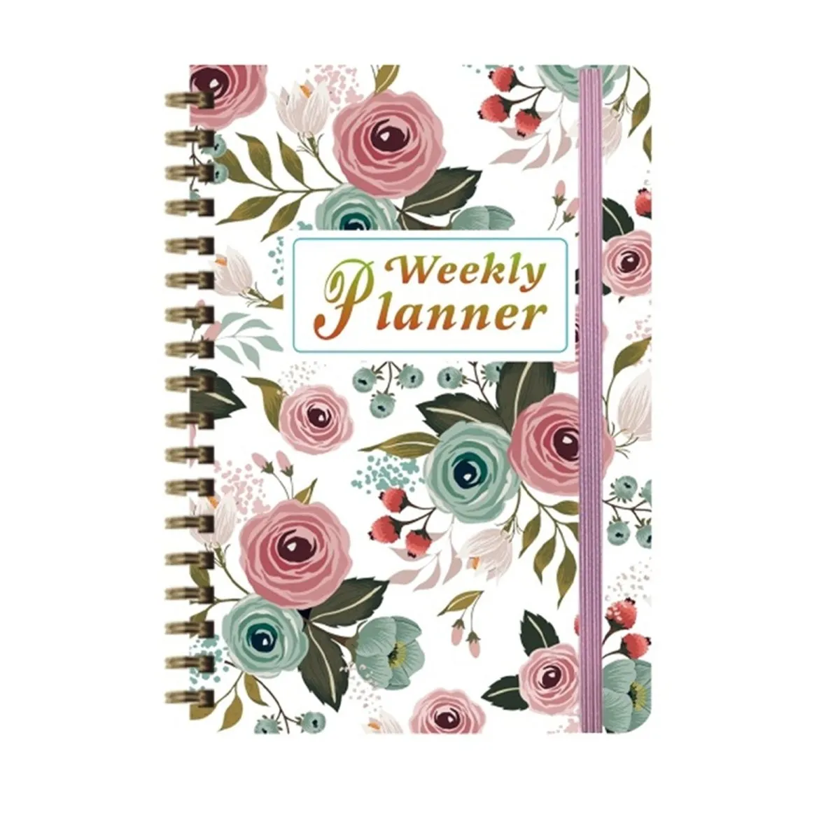 Ieebee Spring Manor B5 Wochenplaner Flowers Green