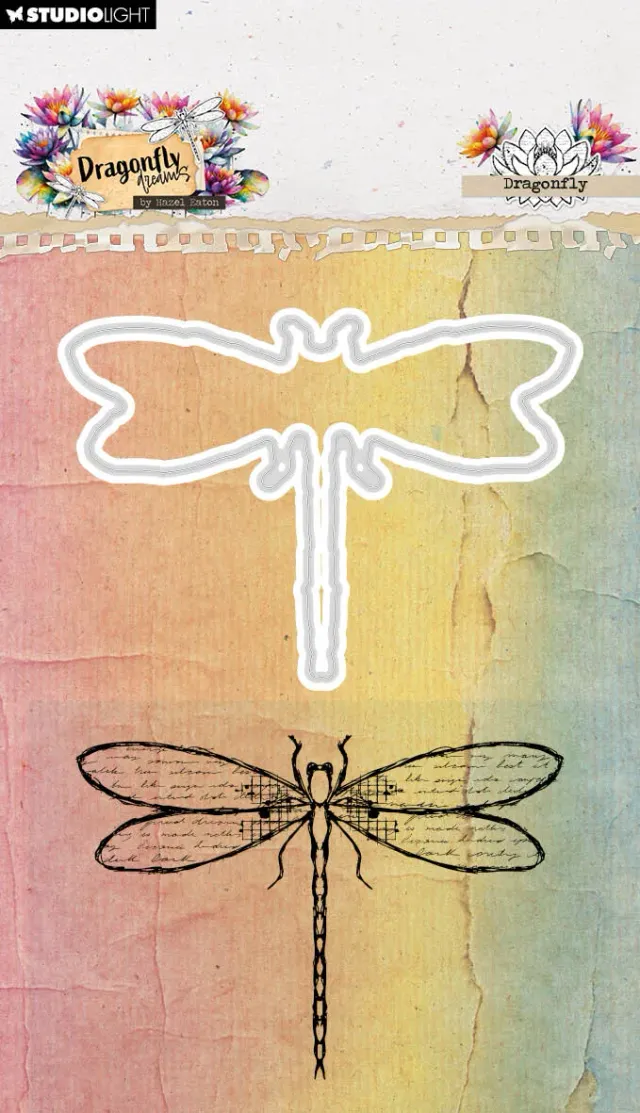 Hazel Eaton Dragonfly Dreams Dragonfly Stempel & Stanze