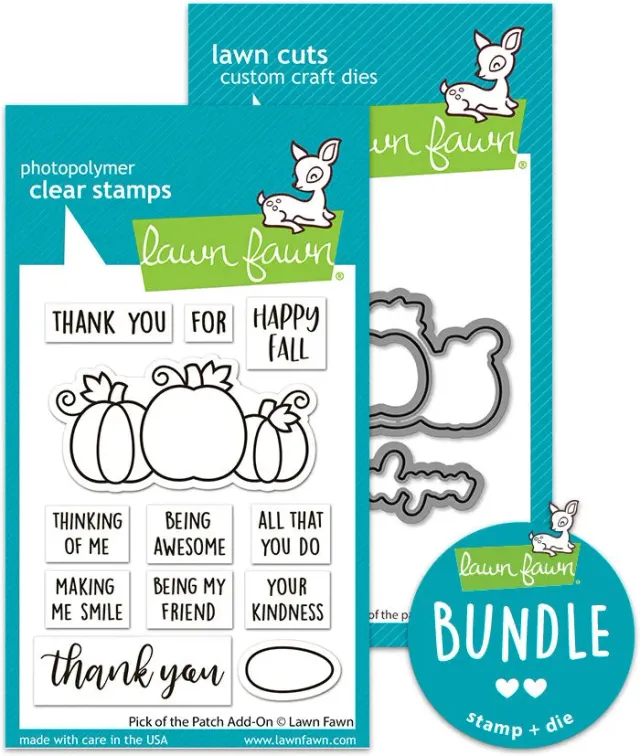 Lawn Fawn Pick of the Patch Add-On Bundle Stempel Stanzen