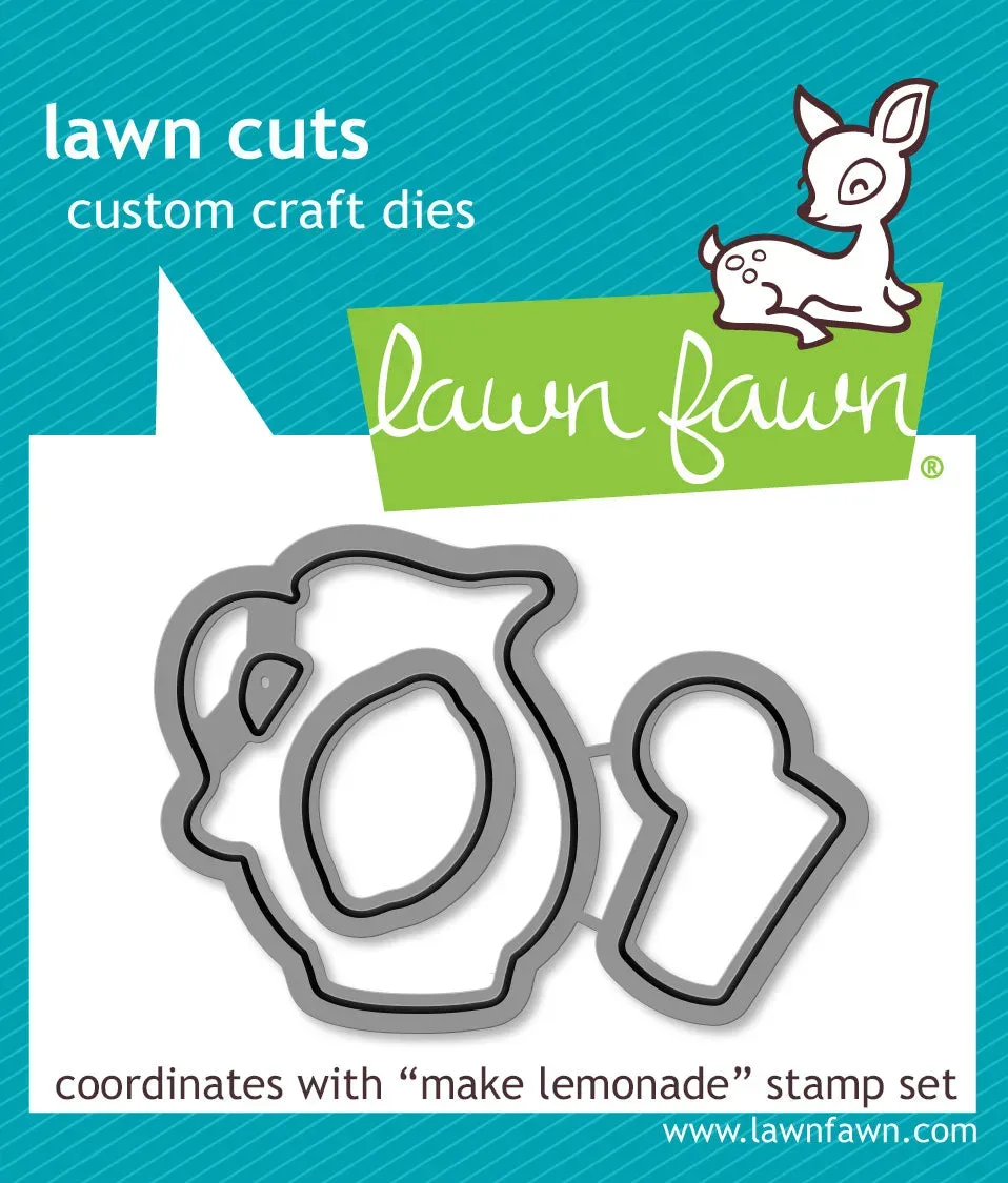 Lawn Fawn Make Lemonade LF905 Stanzschablonen Sommer