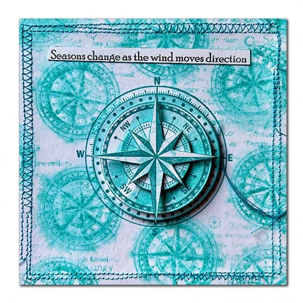 Lavinia Stamps Compass Small Stempel Kompass klein