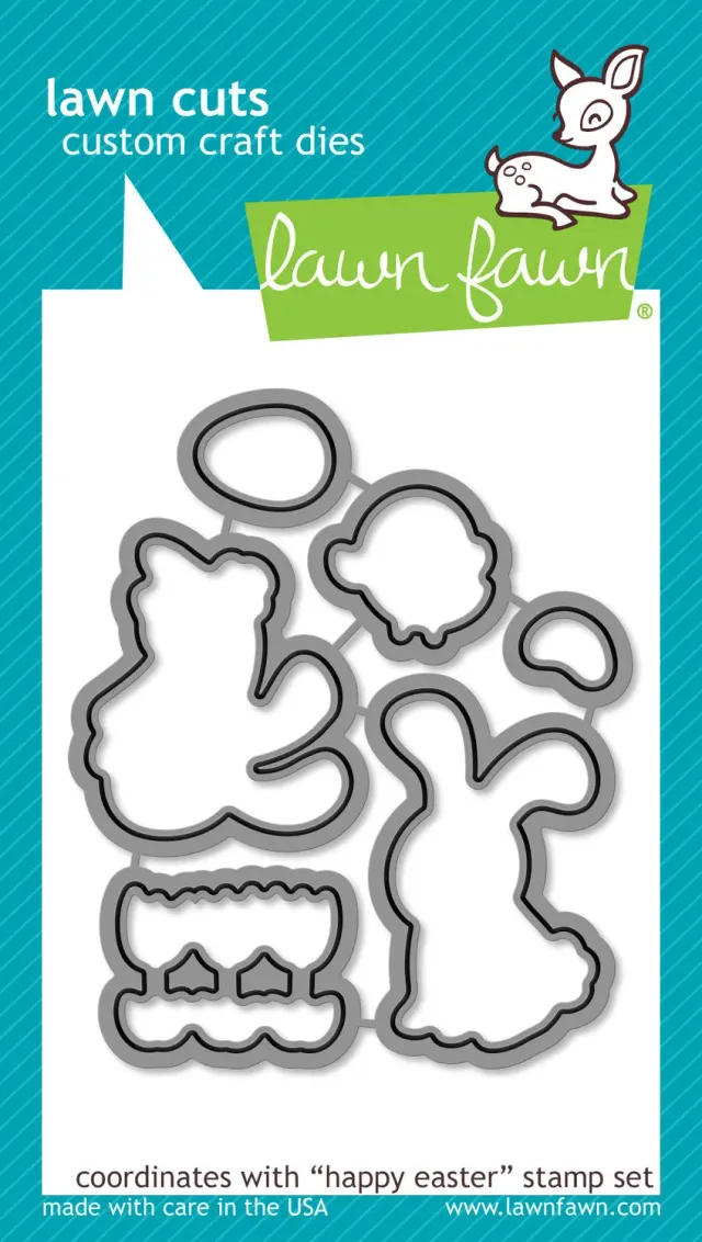 Lawn Fawn Happy Easter LF833 Stanzen Ostern Hase