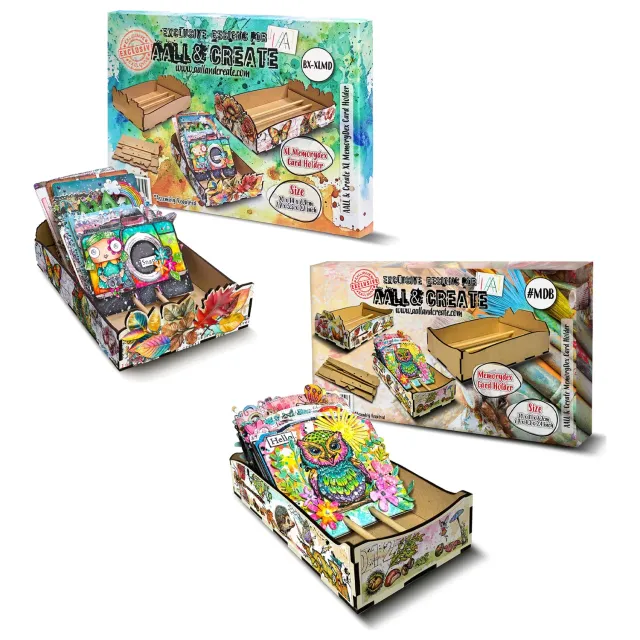 AALL and Create MemoryDex Kartenboxen-Set MDF 2-teilig