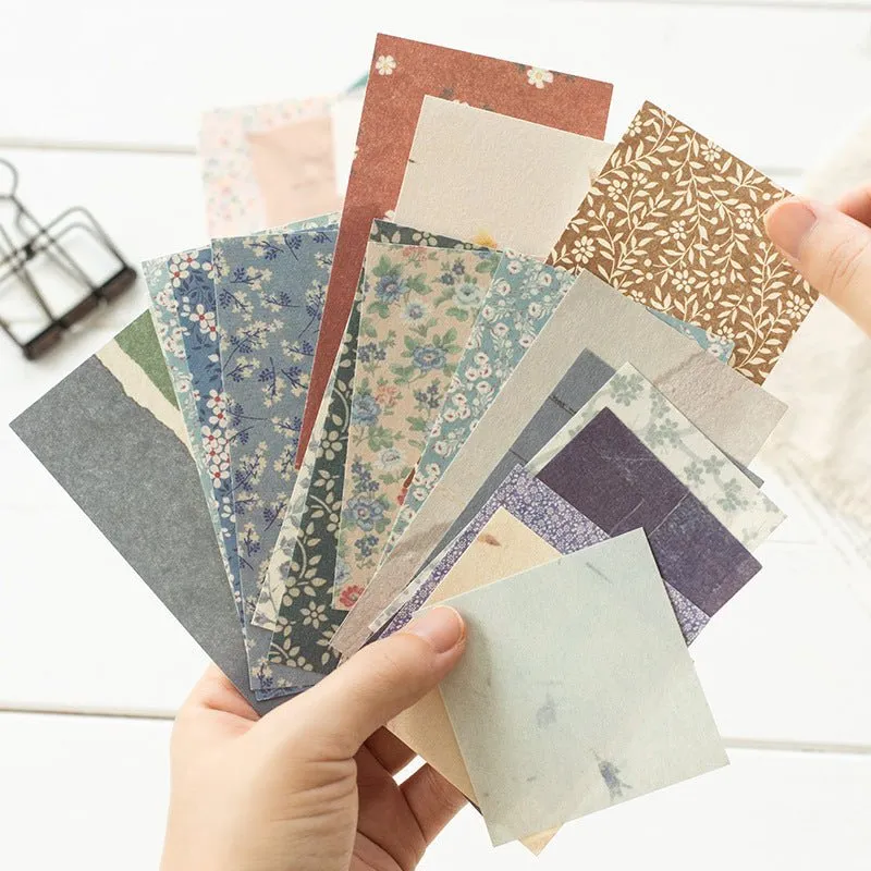 Ieebee Minimalist Deko Papier Flowers & Grass 60 Stück