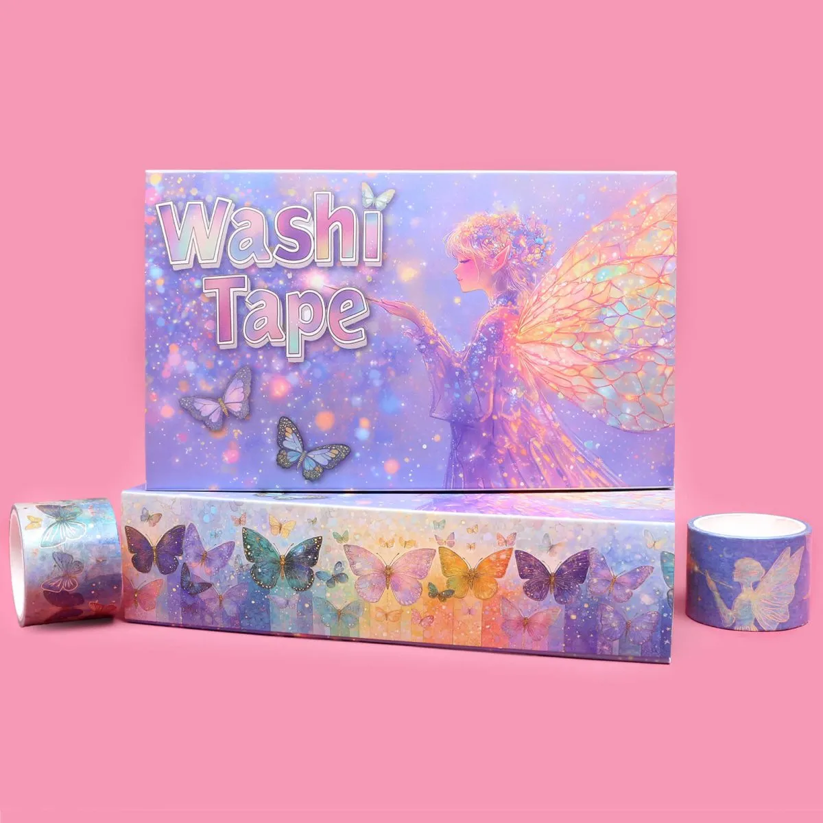 Ieebee Celestial Fairy Washitape 14 Rollen Mond Sterne