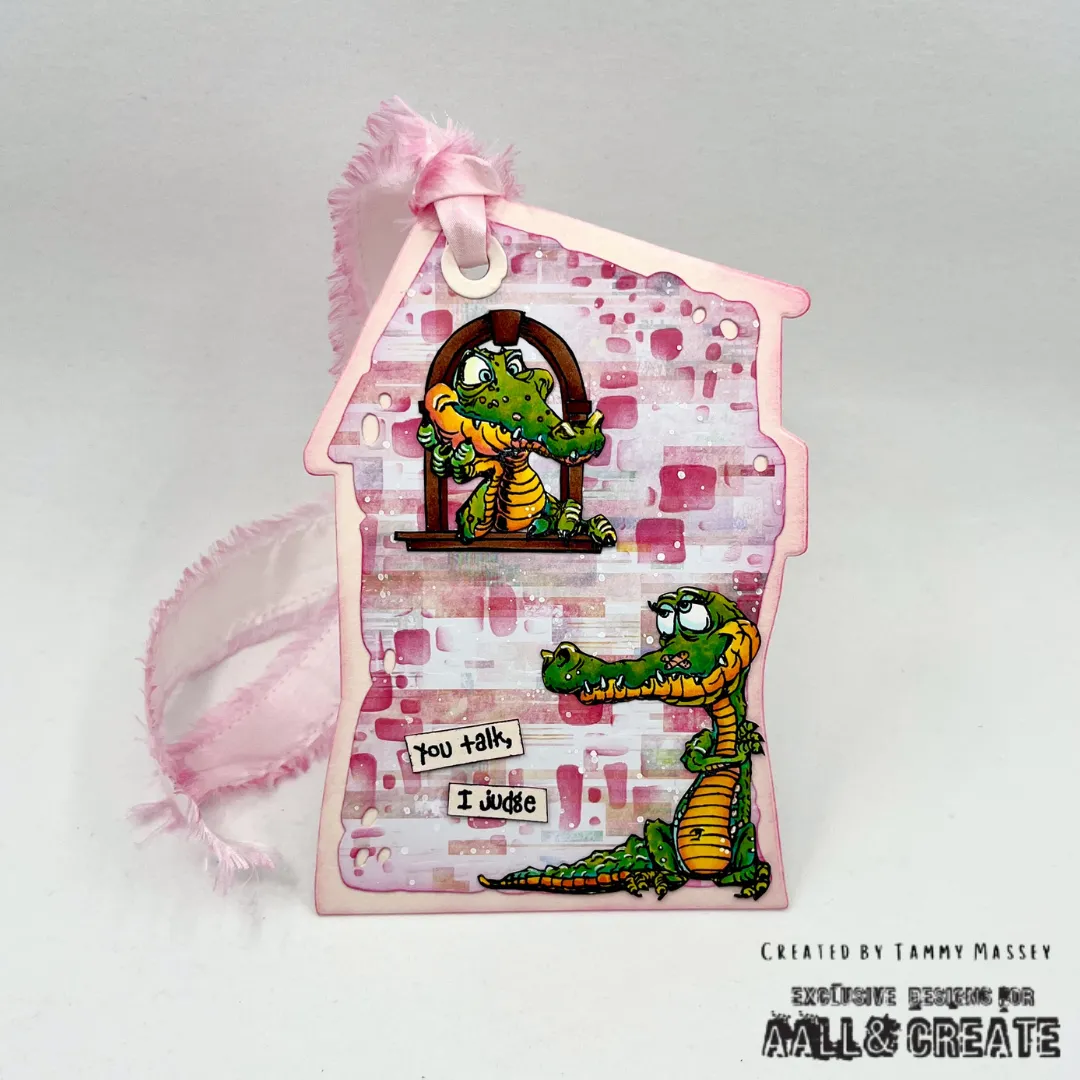 AALL and Create TP-1411 Beware the Smile Stempelset A6 9-teilig