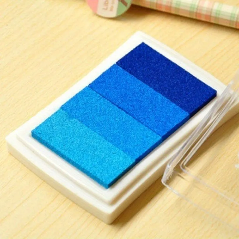 Ieebee Color Gradient Stempelkissen Blau Verlauf 4 Farben